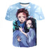 Kimetsu No Yaiba T-shirt Unisex 3d Printed Demon Slayer T Shirt