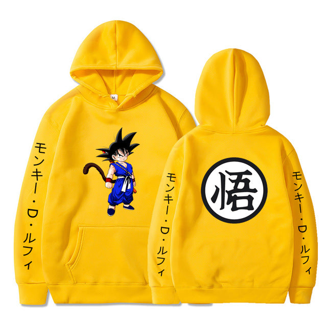 Dragon Ball Z Wukong Hoodie Sweatshirt Pullover
