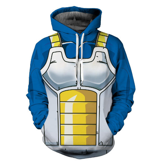 Cross-border goods Dragon Ball series 3DDigital printing Sports hoodiecosplayAnime peripheral