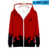 Naruto Zipper Hoodie Sweatshirt Pullover