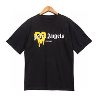 Palm Angel Tree Letter Printing Logo T Shirt