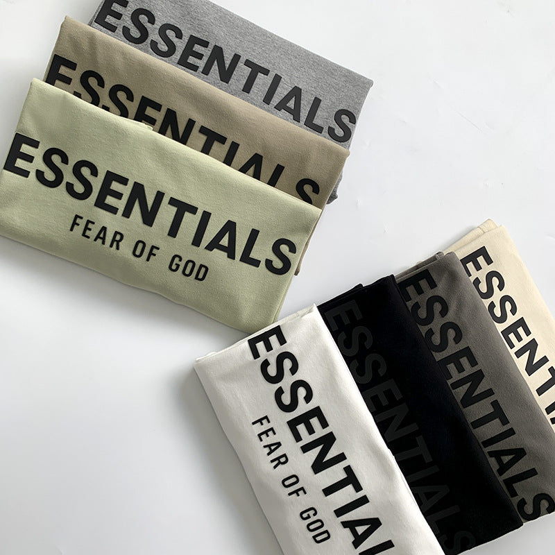 Silicon Print Fear Of God T Shirt Essentials Unisex T-shirt