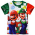 Super Mario 3d Printed Children's T Shirt Kids T-shirt