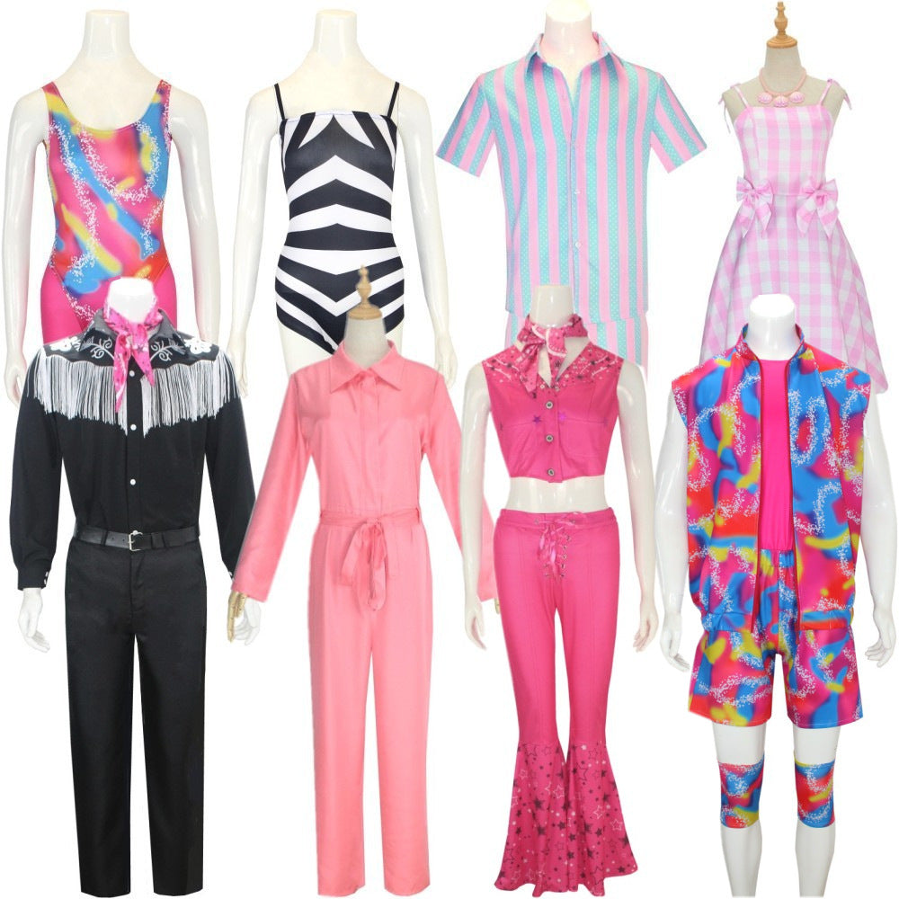 Barbie Cosplay Clothing Ken Popular Film Television Cospiay Clothes Dress Skirt Suits