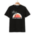 Palm Angels Coconut Tree Sun Print T Shirt