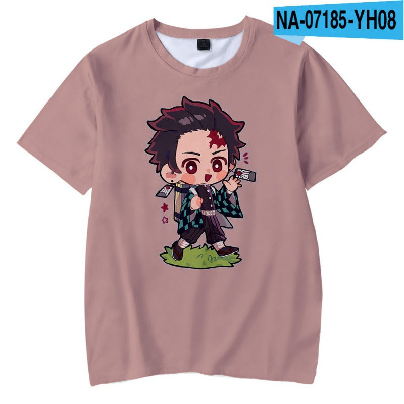 Kimetsu No Yaiba Demon Slayer 3d Printed T Shirt Unisex T-shirt