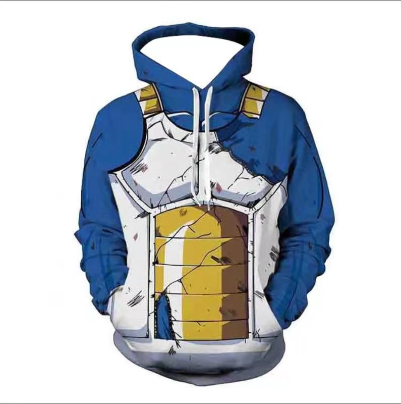 Dragon Ball 3d Printed Pullover Hoodie Sweatshirt