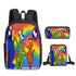 Rainbow Friends Schoolbag lunch box backpack Shoulder Bag Pencil Case set