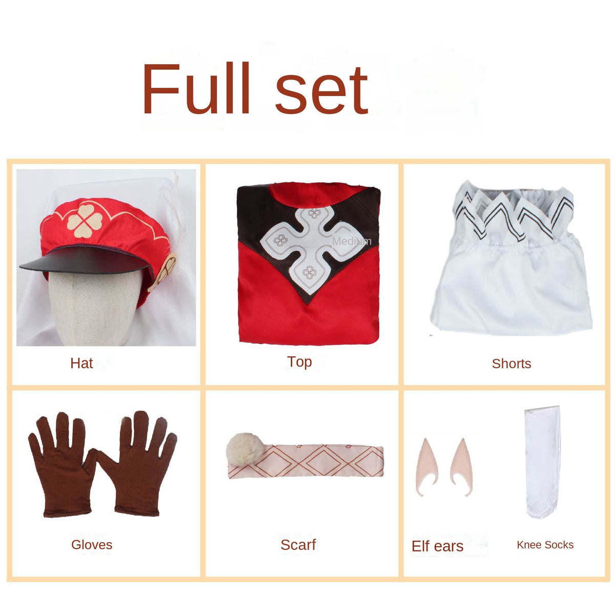 Genshin Impact Cosplay Clothes