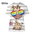 3D Print Giraffe Animal T-shirt