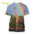 3D Print Giraffe Animal T-shirt