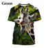 3D Print Giraffe Animal T-shirt