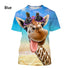 3D Print Giraffe Animal T-shirt