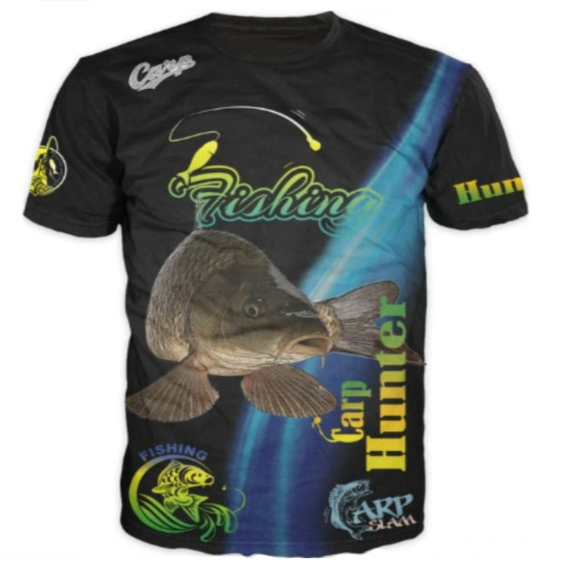 Harajuku Carp Fish Print T Shirts - product image 49