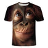 Cute 3d Monkey Gorilla T Shirt