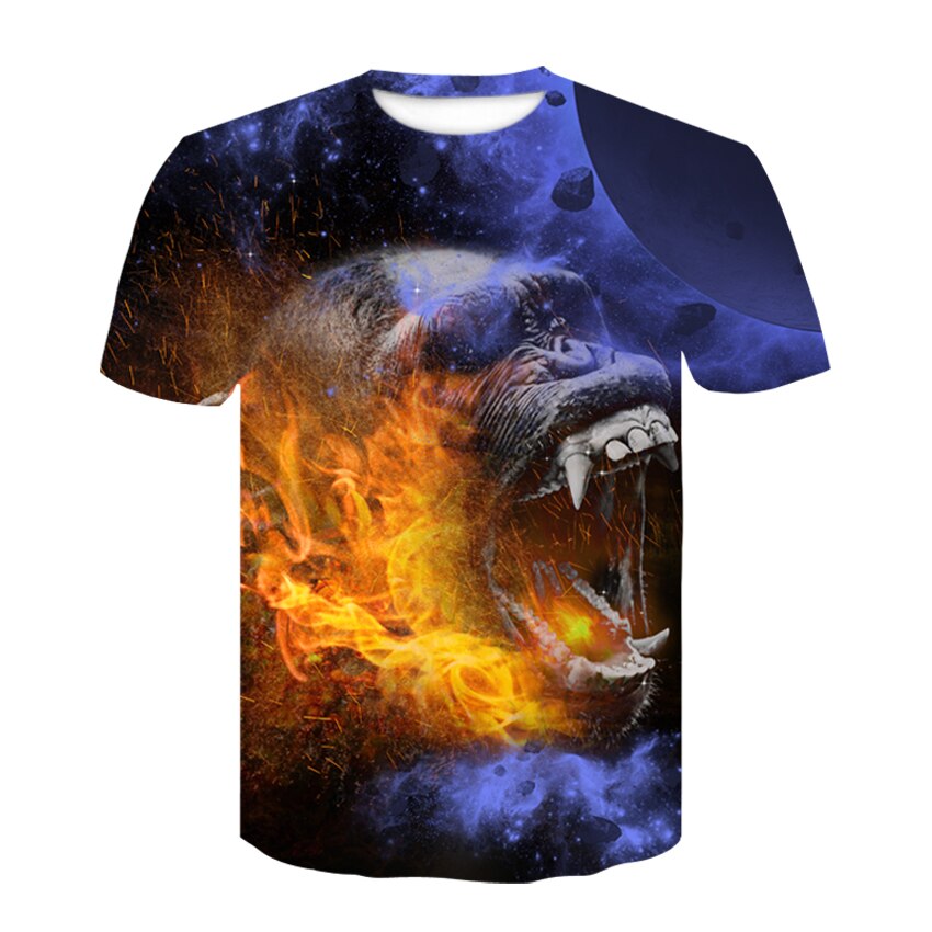 Cute 3d Monkey Gorilla T Shirt