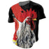 Unisex Animal Rooster 3d Print T-shirt