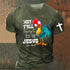 Unisex Animal Rooster 3d Print T-shirt