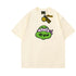 DREW HUSSRY Ninja smiley face loose  Justin Biber coupleins Pure cotton half sleevet T-shirt