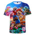 Super Mario 3d Printed T Shirt Unisex Full Print T-shirt