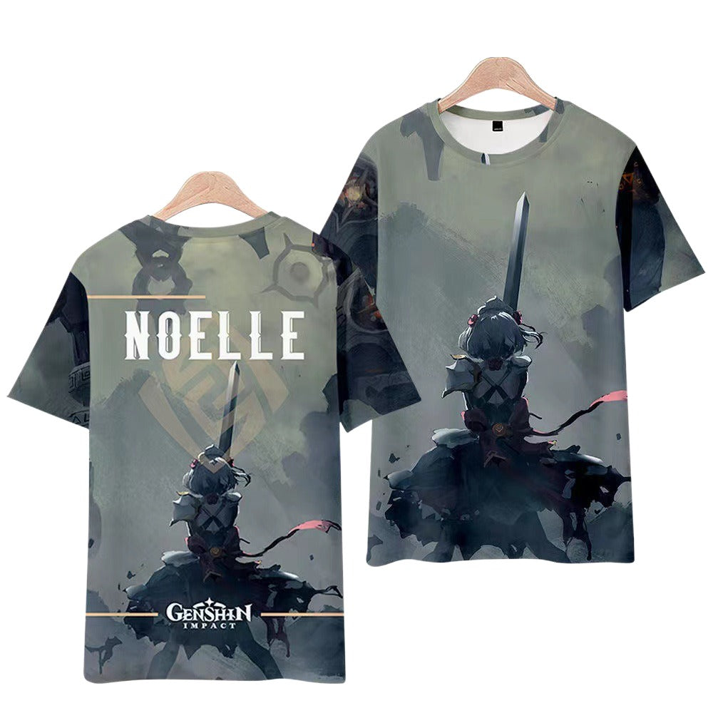 Genshin impact T Shirt Unisex 3d Printed T-shirt