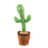 Tiktok Talking And Shining Learning Tongue Dancing Cactus Plush Toy Doll