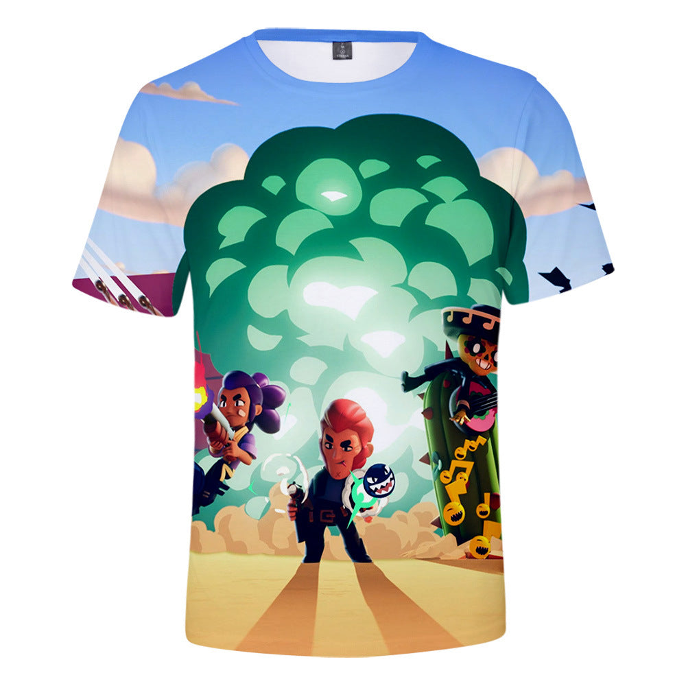 Brawl Stars T Shirt Unisex 3d Printed T-shirt