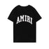 Amiri Letter Printed Cotton T-shirt Hip Hop T Shirt