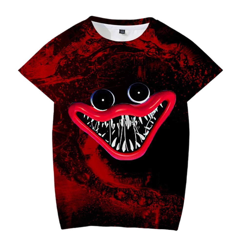 Poppy Playtime Adult Children's Clothes Bobby's Game Time 3d Rinted T Shirt