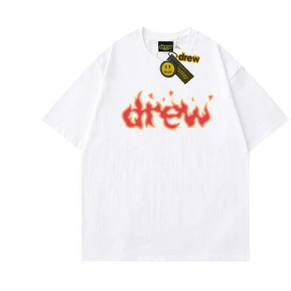 Drew Hussry Smiling Face Flame T-Shirt - product image 2