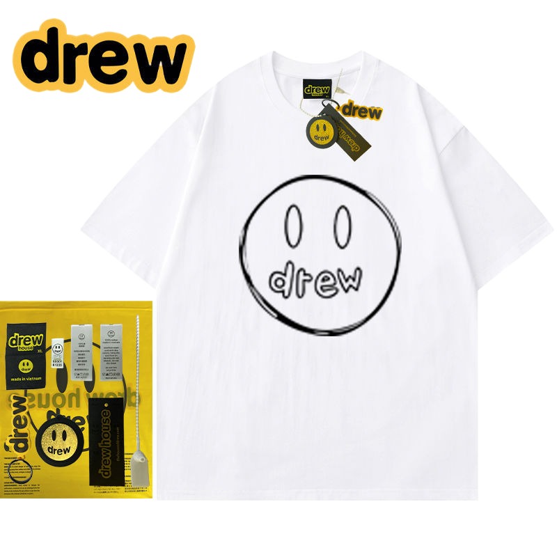 Drew Hussry Biber Smiley Face T-Shirt - product image 1