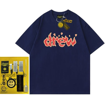 Drew Hussry Smiling Face Flame T-Shirt - product image 3