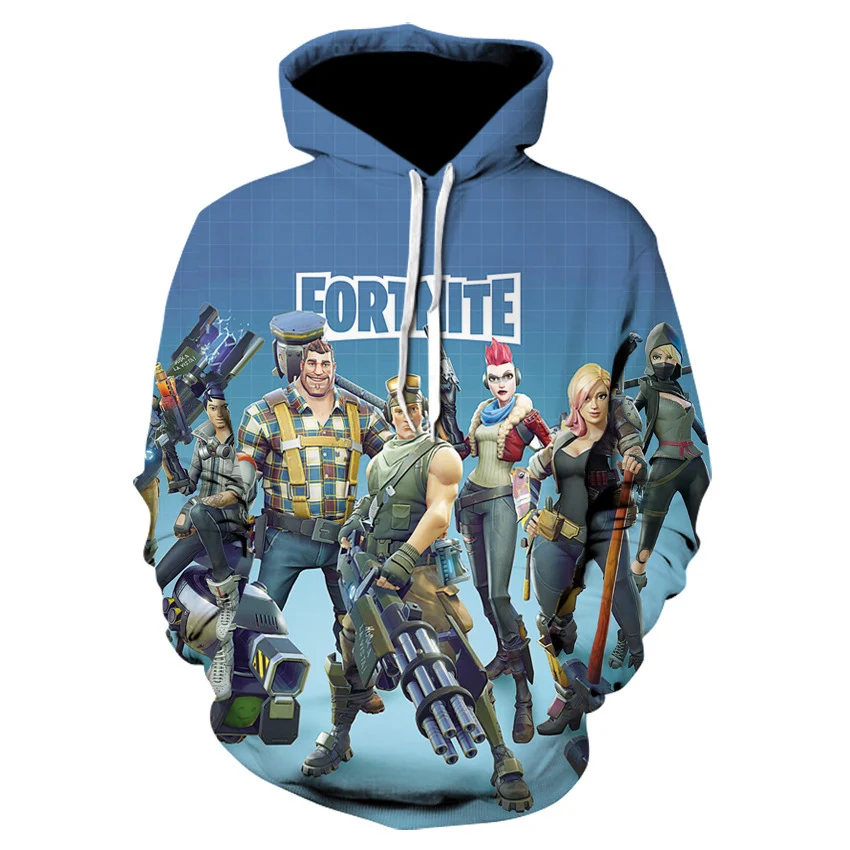 Fortnite 3D Pullover Hoodie