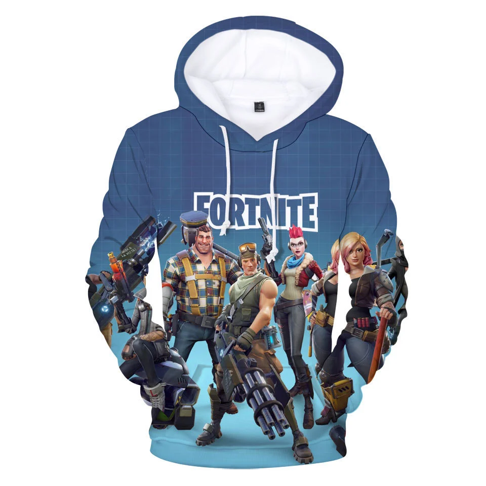 Fortnite 3D Pullover Hoodie