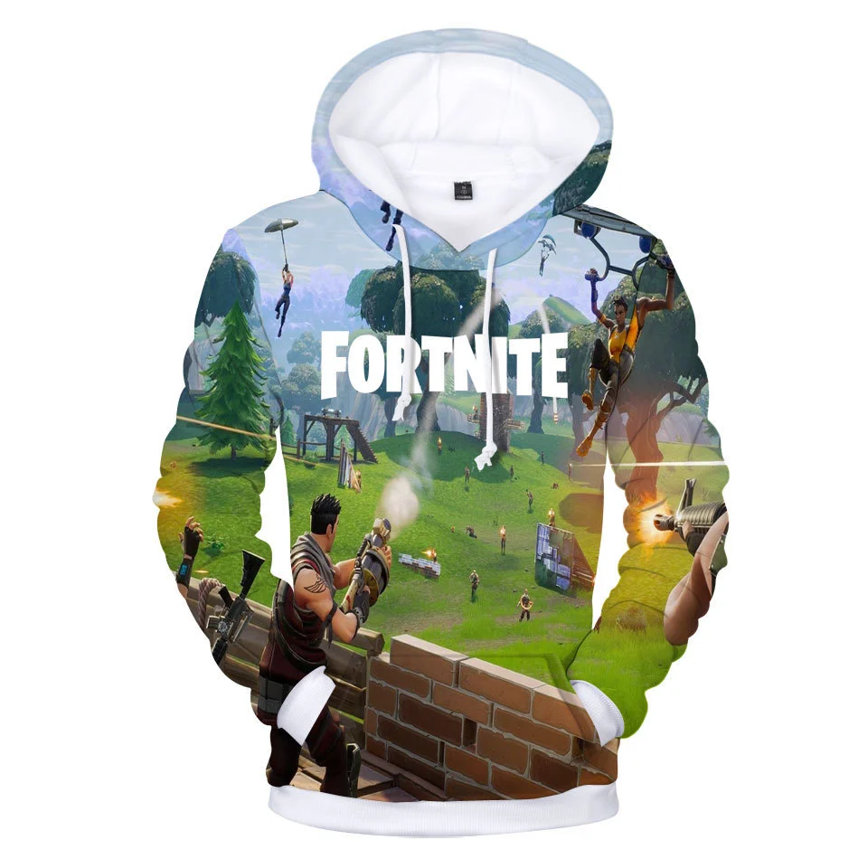 Fortnite 3D Pullover Hoodie
