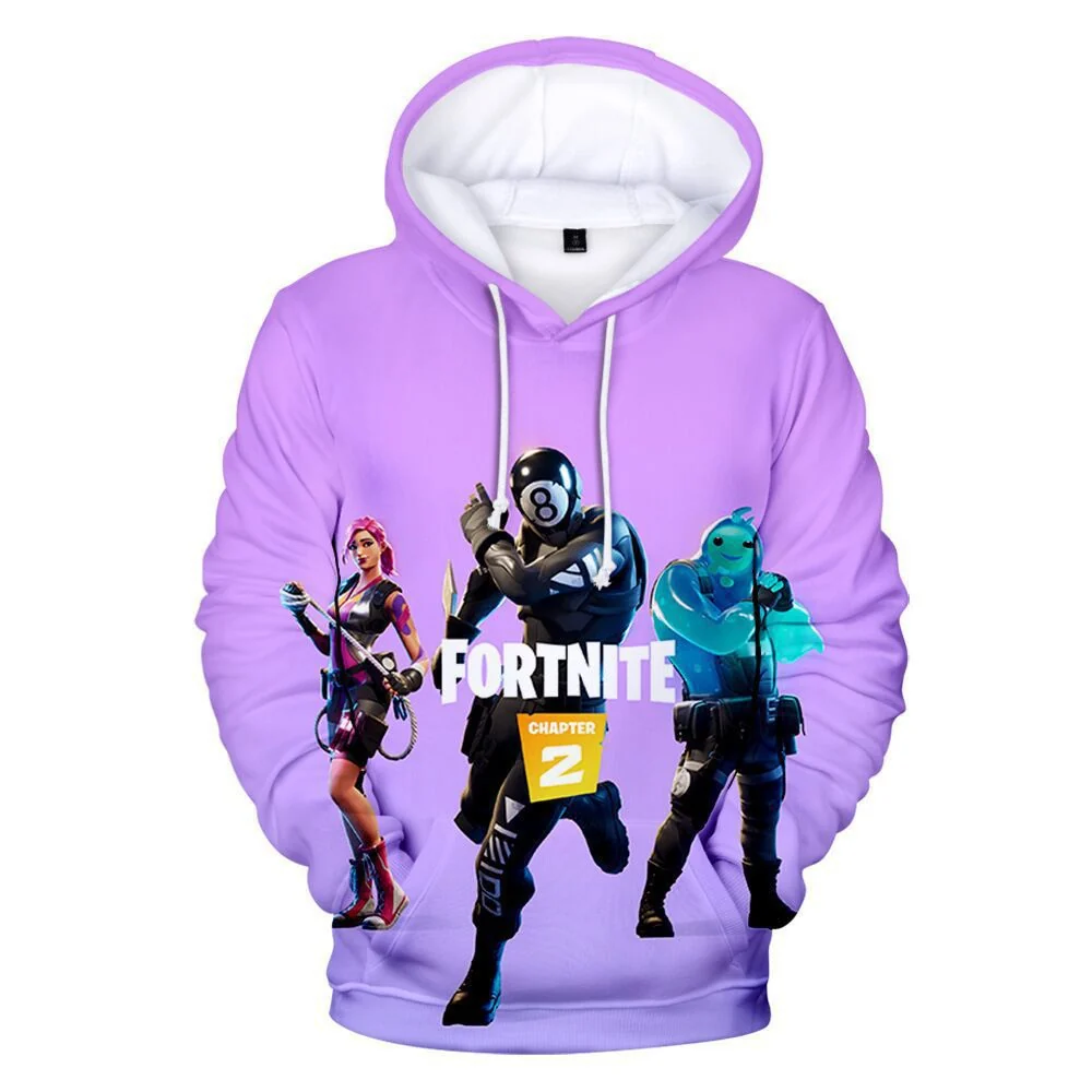 Fortnite 3D Pullover Hoodie